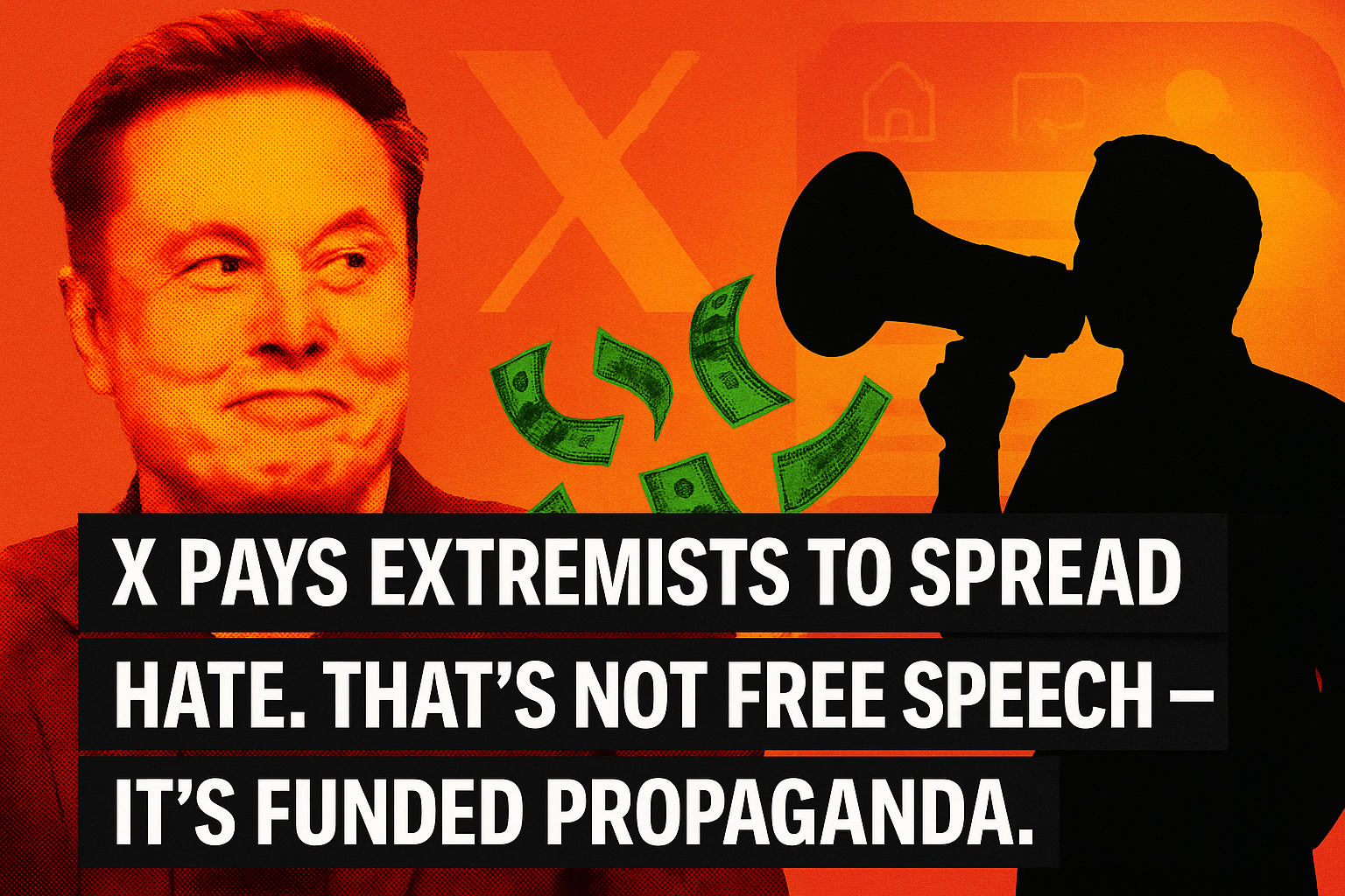 How Revenue Sharing on X Benetits Extremist Influencers