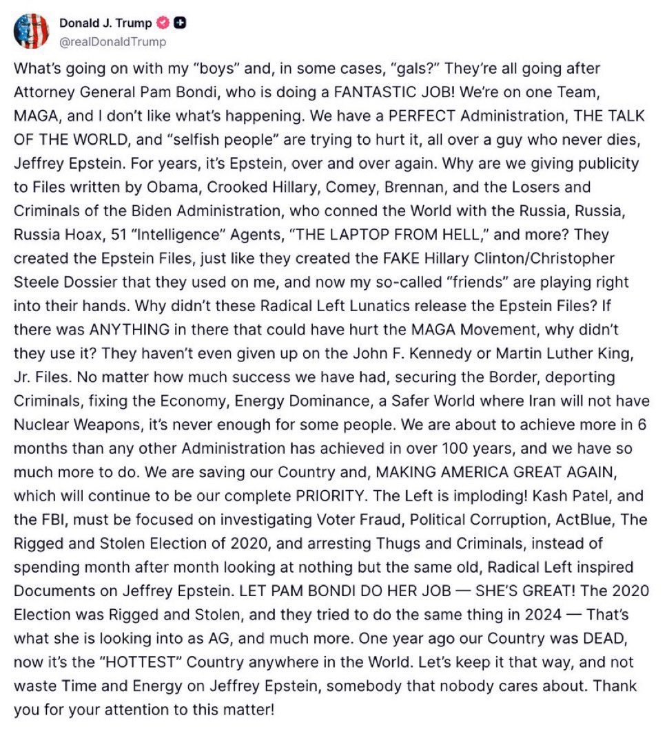 Trump Rant