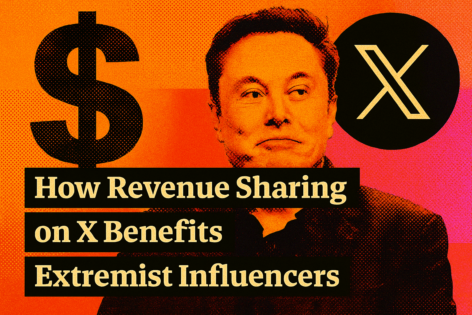 How Revenue Sharing on X Benetits Extremist Influencers